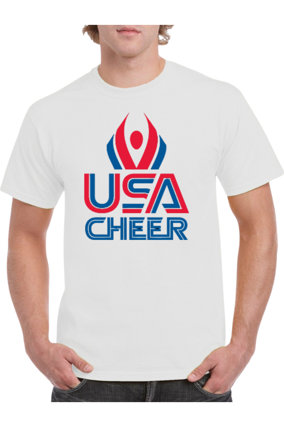 PLAYERA USA CHEER