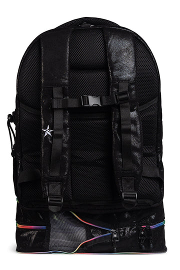 Faux Suede With Rainbow Zipper Dream Bag